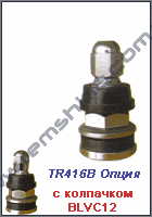 Хромированный разборный бескамерный вентиль, TR416B, Baolong