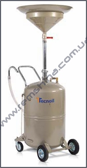 Маслозаменное оборудование, установка для слива масла, сливное устройство для отработанного масла, 3000/ET, TECNOLUX & TECNOIL