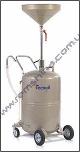 Маслозаменное оборудование, сливное устройство для отработанного масла, установка для слива масла, 3080/ET, TECNOLUX & TECNOIL
