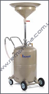 Маслозаменное оборудование, сливное устройство для отработанного масла, установка для слива масла, 3080/ET, TECNOLUX & TECNOIL